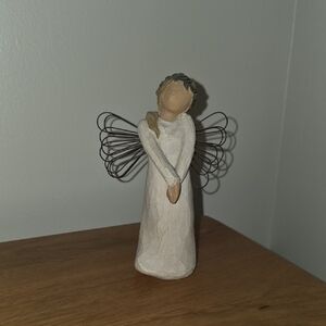White Angel Figurine Home Accent Statue